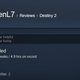 Illustration for article titled iDestiny 2/i, As Told By Steam Reviews